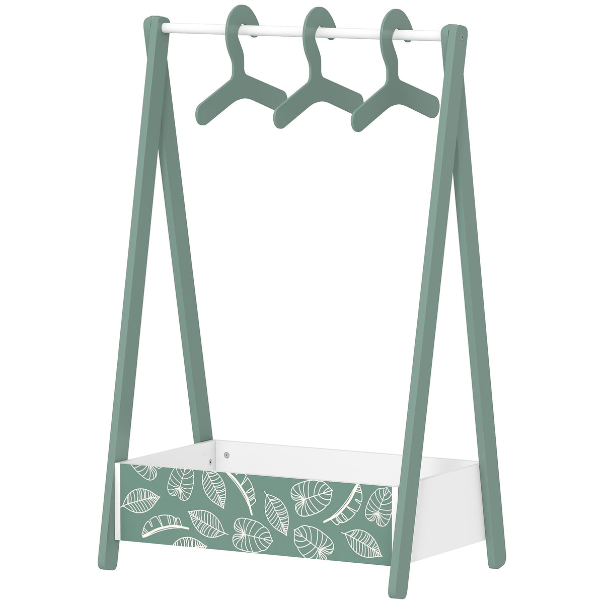 Penderie pour enfants avec étagère de rangement