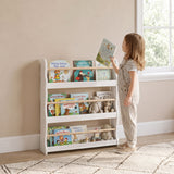 Bibliothèque murale pour enfants à 3 tablettes