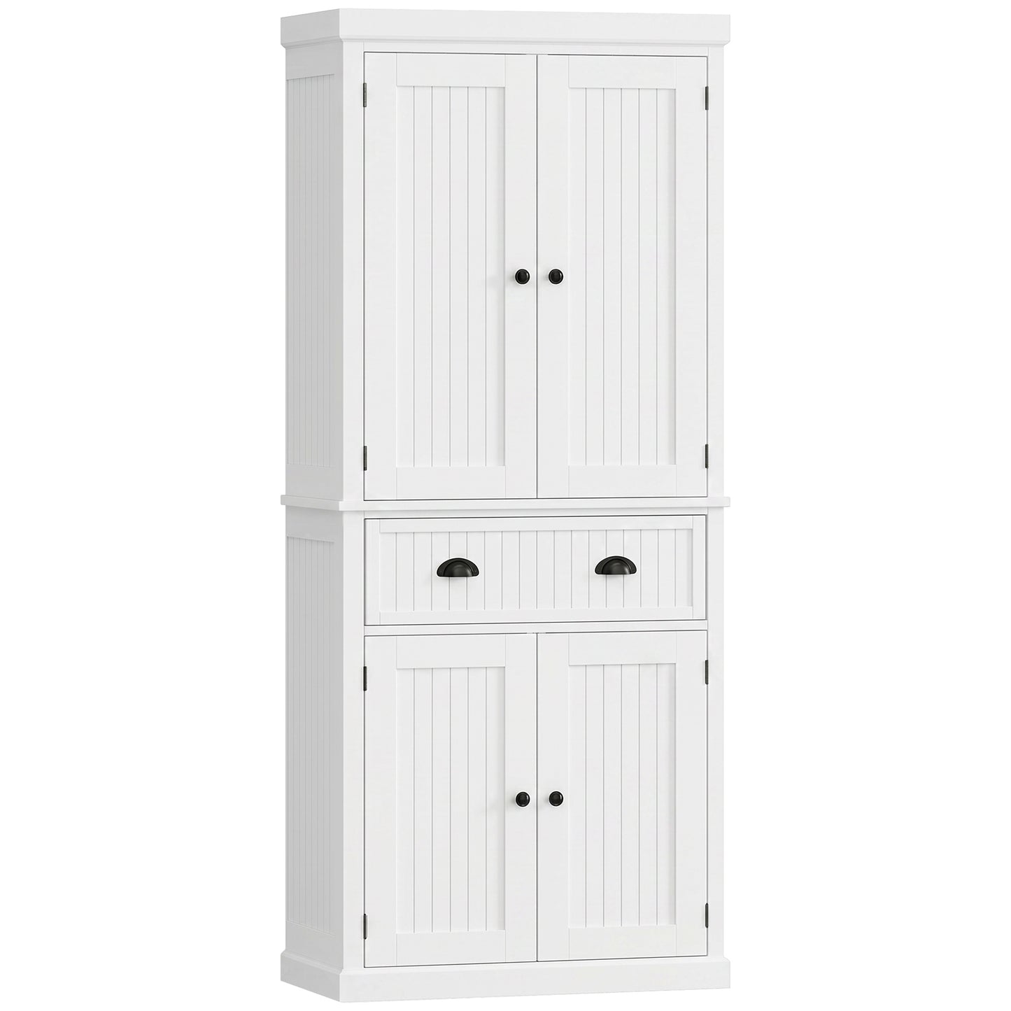 Armoire-garde-manger cuisine 6 niveaux avec tiroir