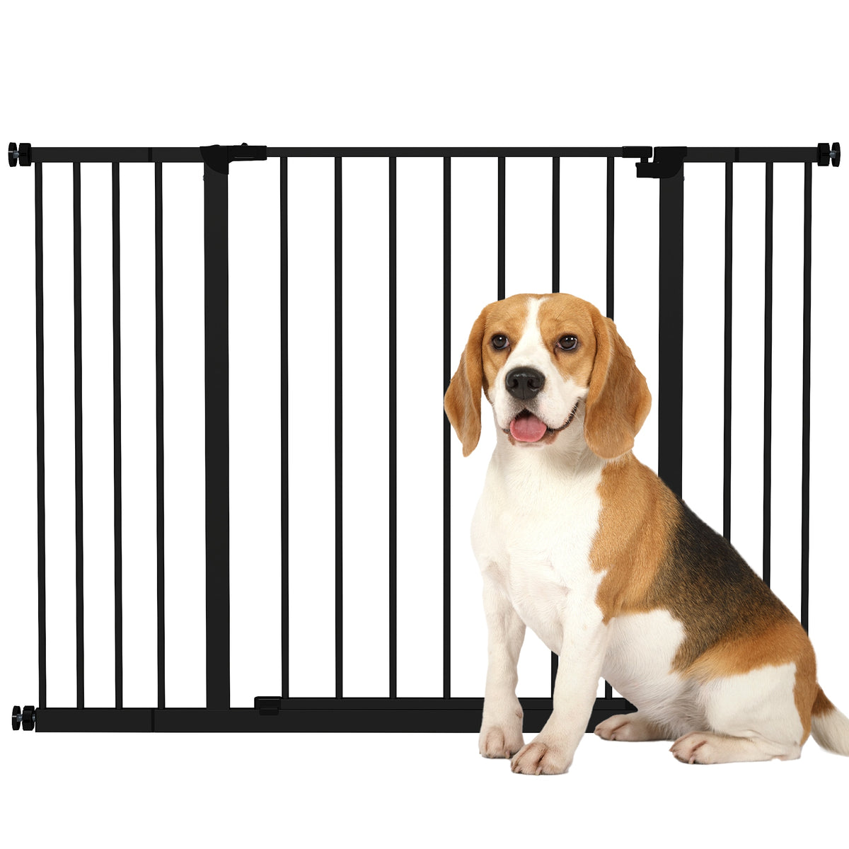 Barrière pour chien extensible escalier — acier