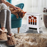 Foyer électrique chauffant réaliste 750W/1500W