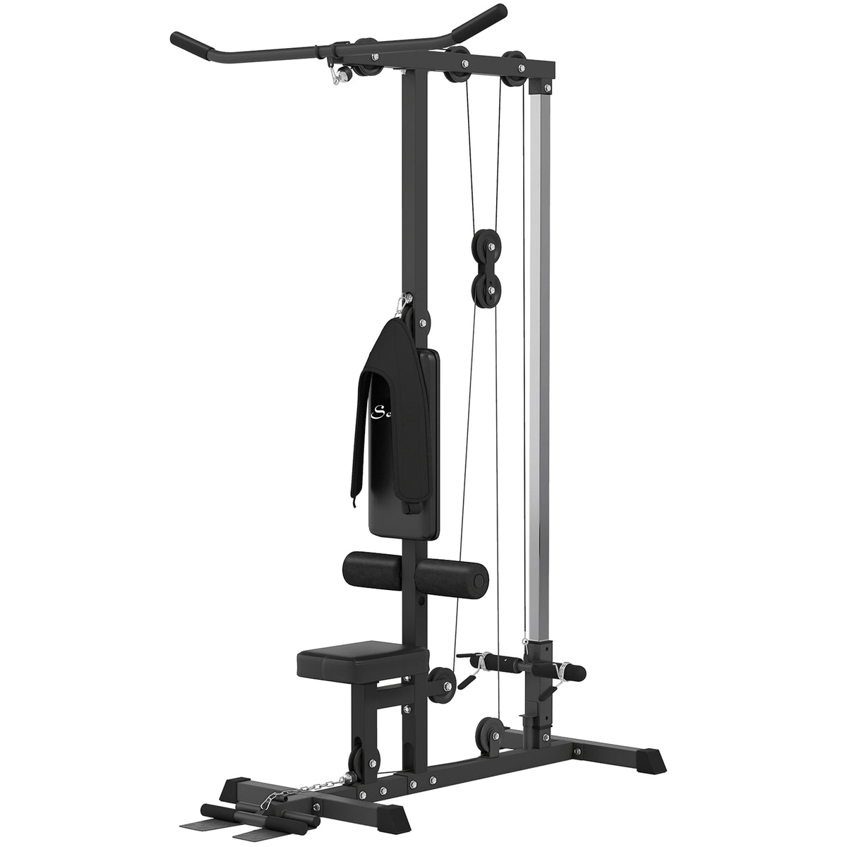 Machine de tirage dorsal pour musculation à domicile