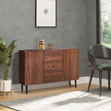 Buffet de cuisine rustique avec rangement