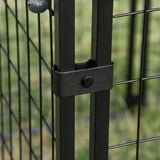 Enclos extérieur pour chien verrouillable