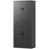 Armoire de rangement métallique verrouillable 180 cm