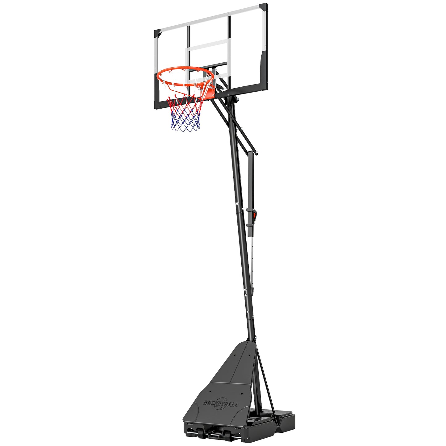 Panier de basketball réglable 244–305 cm avec planche 119 cm