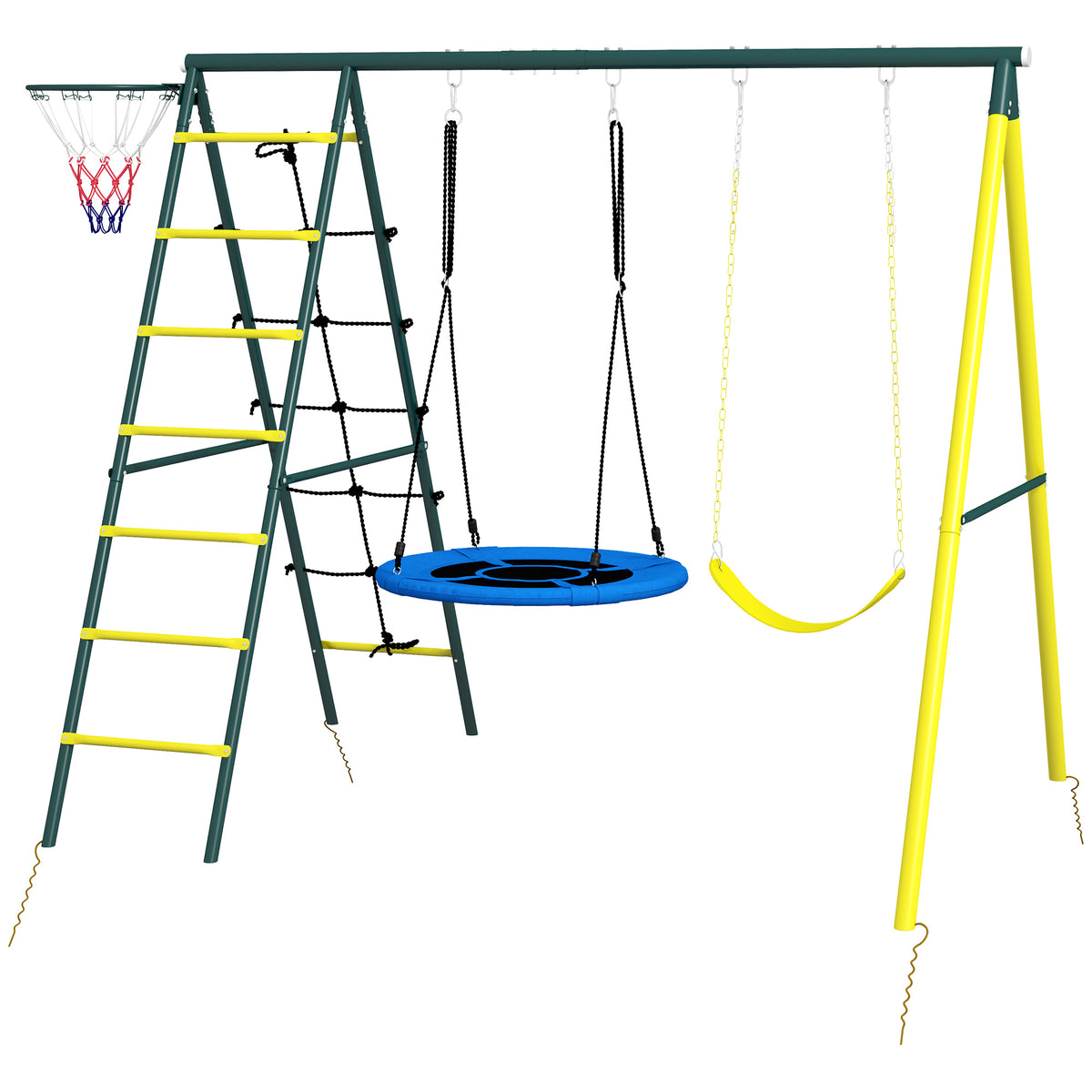 Ensemble de jeux extérieur 4-en-1 pour enfants