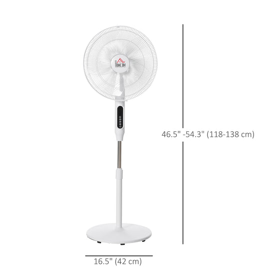 Ventilateur sur pied avec télécommande hauteur réglable