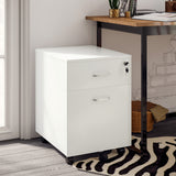 Caisson de bureau mobile verrouillable