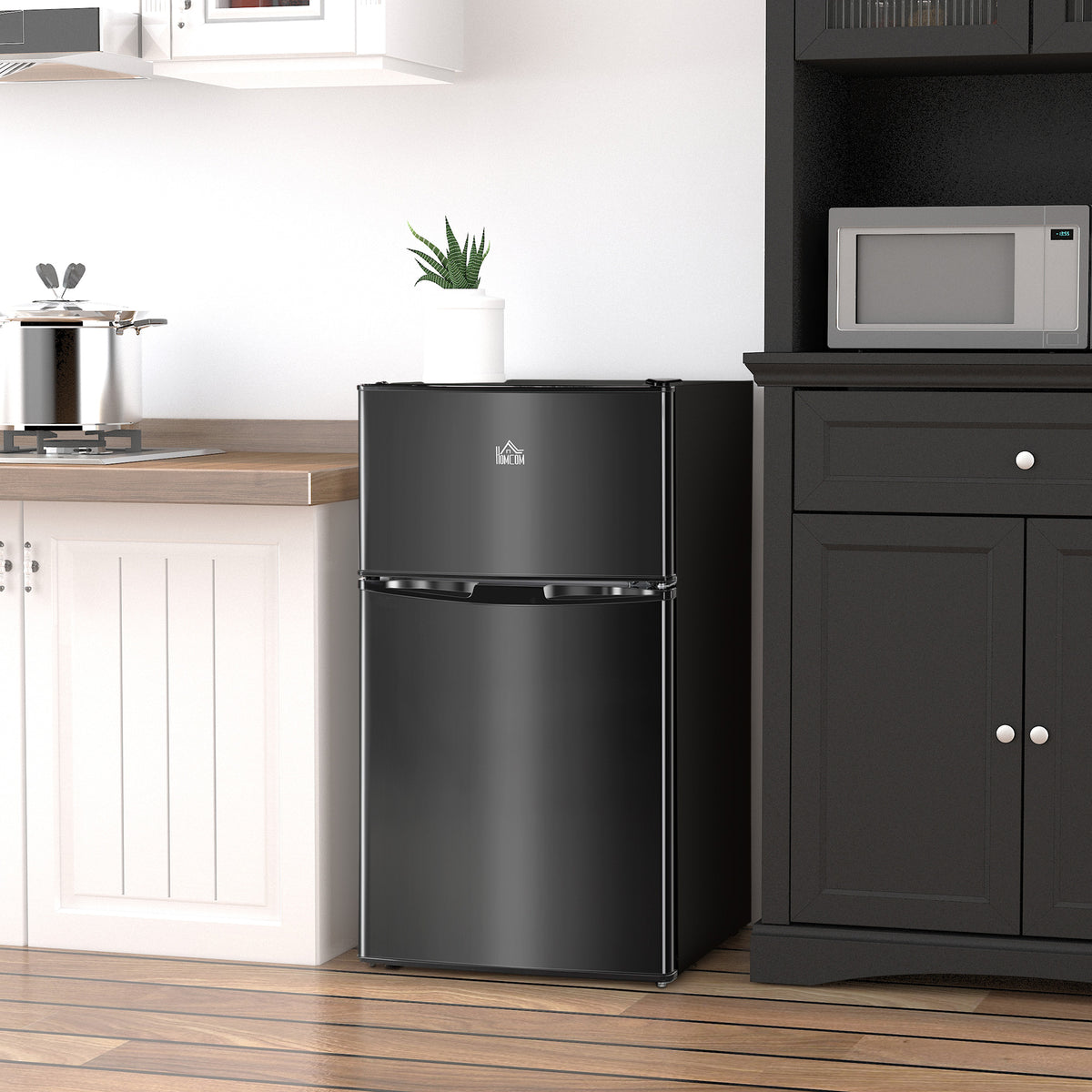 Mini réfrigérateur avec congélateur 91 L double zone