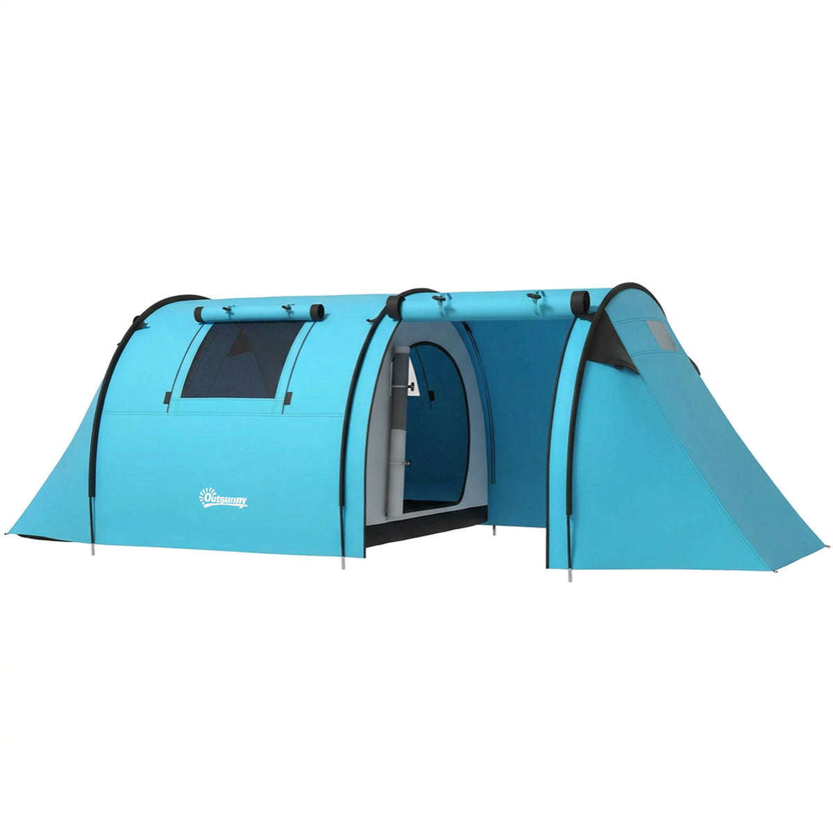Tente de camping 2 pièces 3-4 personnes imperméable