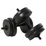 Ensemble d'haltères ajustables 2 x 10 kg