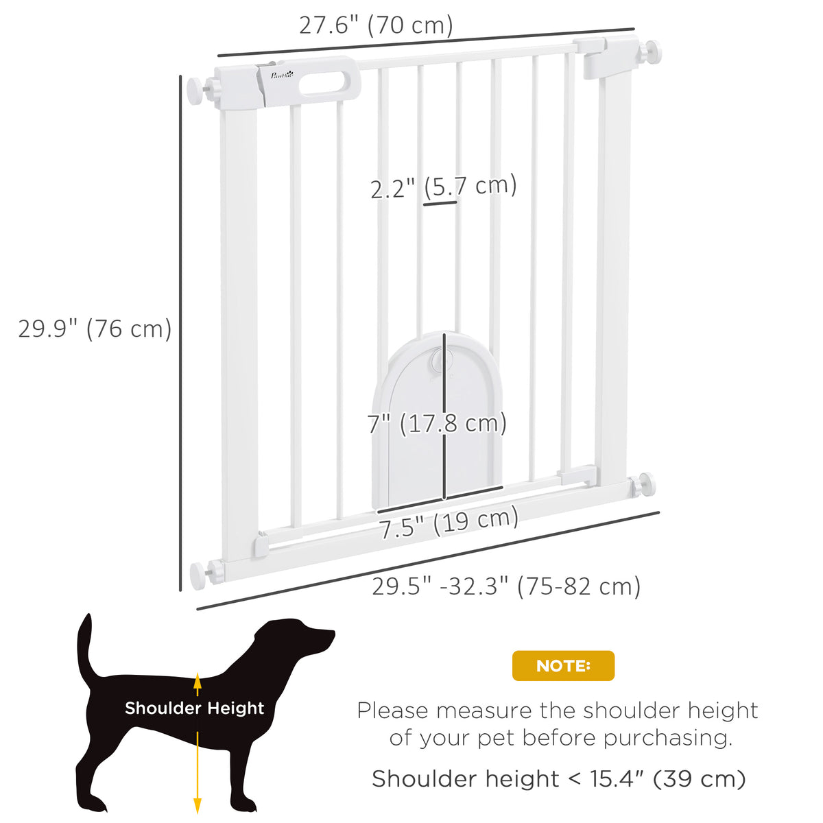 Barrière de sécurité pour animaux extra large réglable