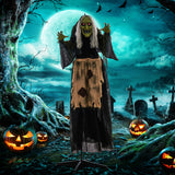 Décoration Halloween animée sorcière sons activés