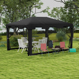 Gazebo 10×13 pi avec Murs Moustiquaire - Tente de Jardin