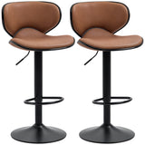 Tabourets de bar ajustables pivotants ensemble de 2