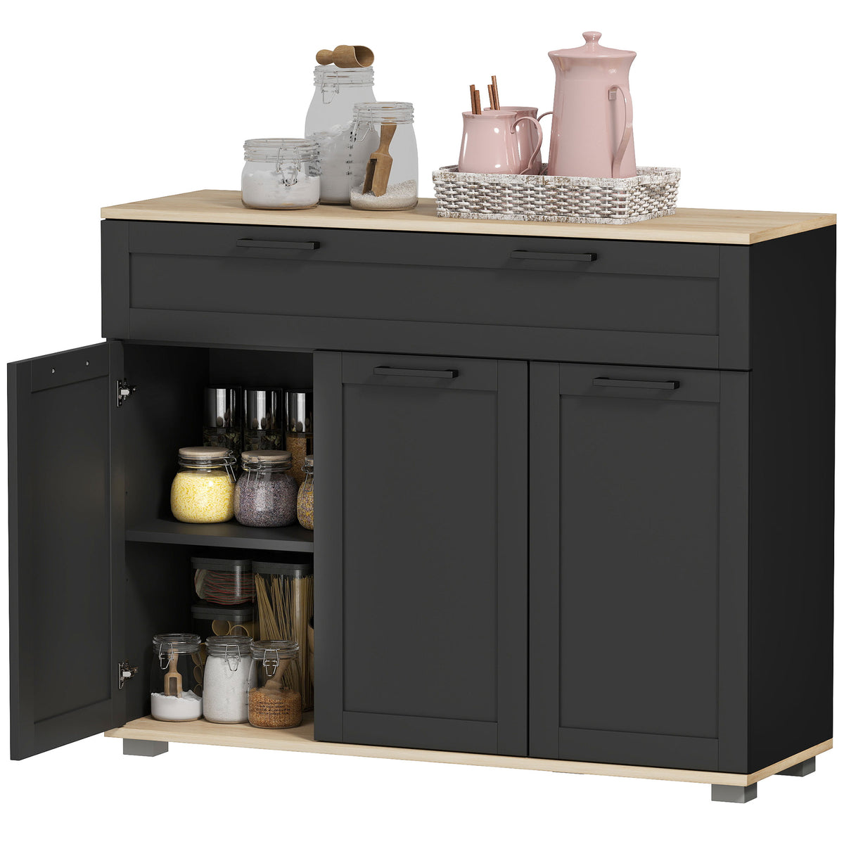 Buffet de cuisine moderne avec tiroir