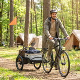 Remorque vélo cargo roues 16 po à dégagement rapide