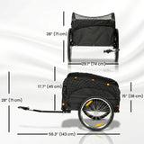 Remorque cargo vélo 170 L roues 20 po
