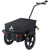 Remorque vélo cargo acier grand format