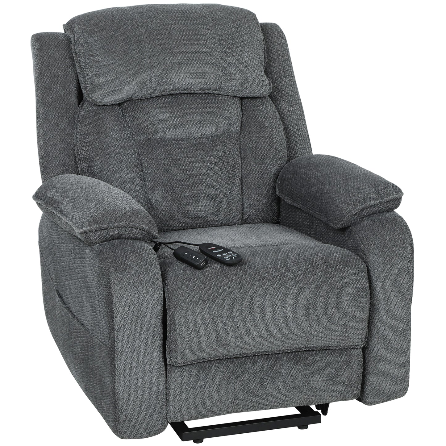 Fauteuil releveur électrique massant à 2 positions mémoire