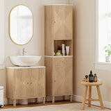 Armoire salle de bain 66 po — Chêne
