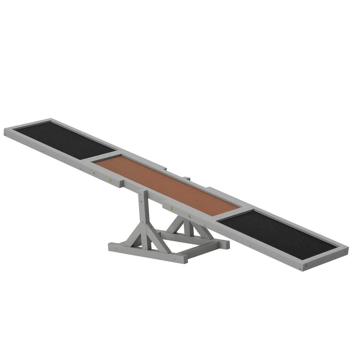 Bascule d'agilité pour chien en bois