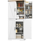 Armoire de cuisine style champêtre 182 cm