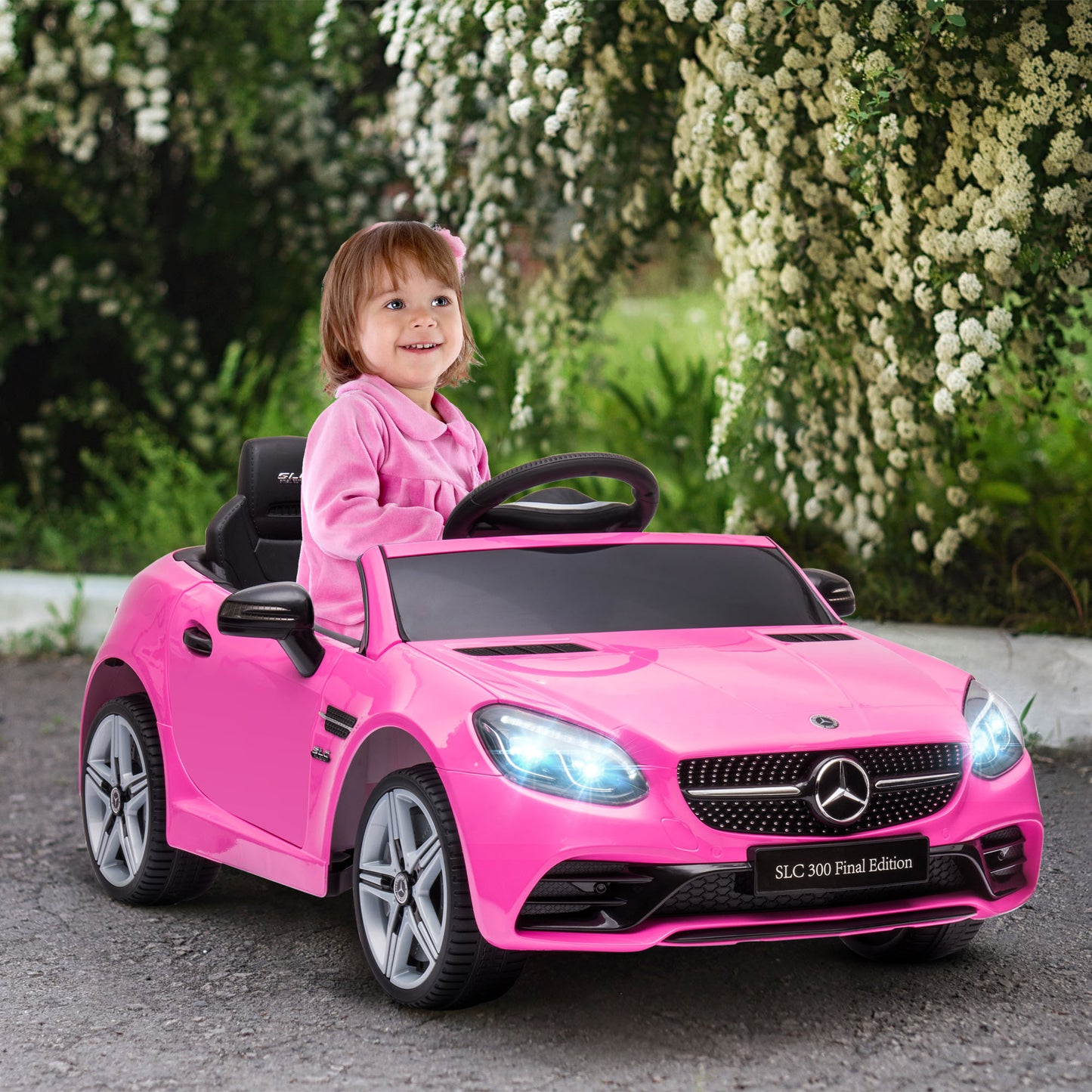 Voiture électrique enfant télécommande parentale double moteur 3-6 ans