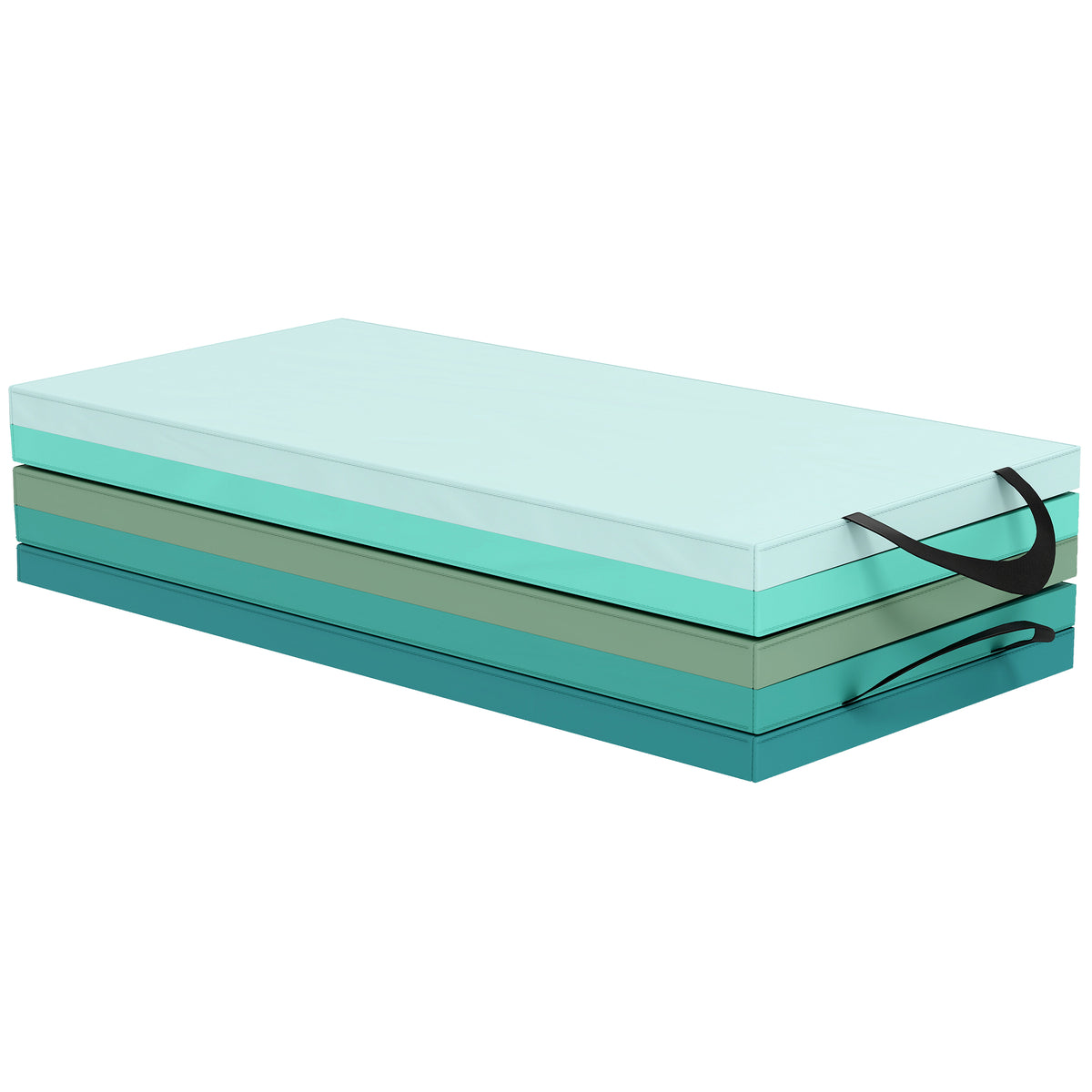 Tapis de gym pliable 6pi rembourrage épais