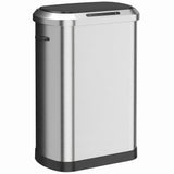 Poubelle automatique sans contact 50 L en acier inoxydable
