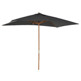 Parasol rectangulaire bambou 213 x 305 cm