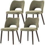 Ensemble de 4 chaises de salle à manger rembourrées