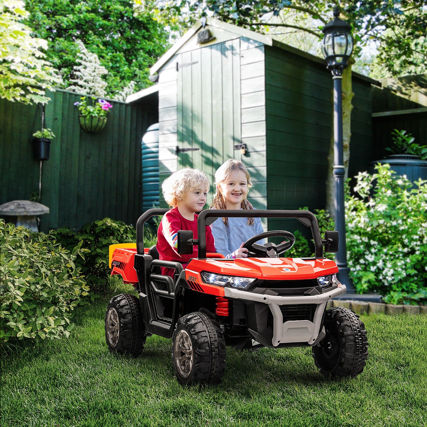 Auto électrique 12V deux places avec télécommande