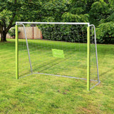 But de soccer avec cadre en acier