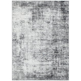 Tapis chenille abstrait moderne lavable en machine