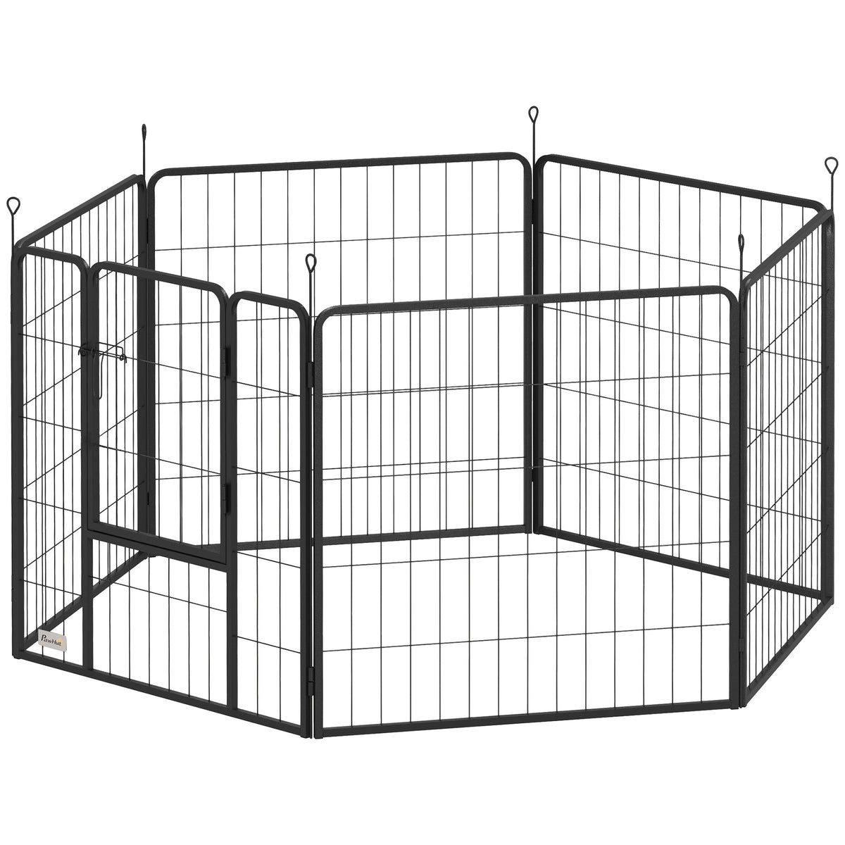 Parc pour chien robuste en acier modulable
