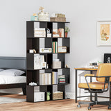 Bibliothèque géométrique 5 niveaux en S