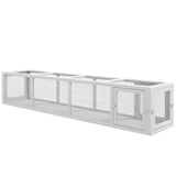 Tunnel pour chat extensible 200cm forme L extérieur