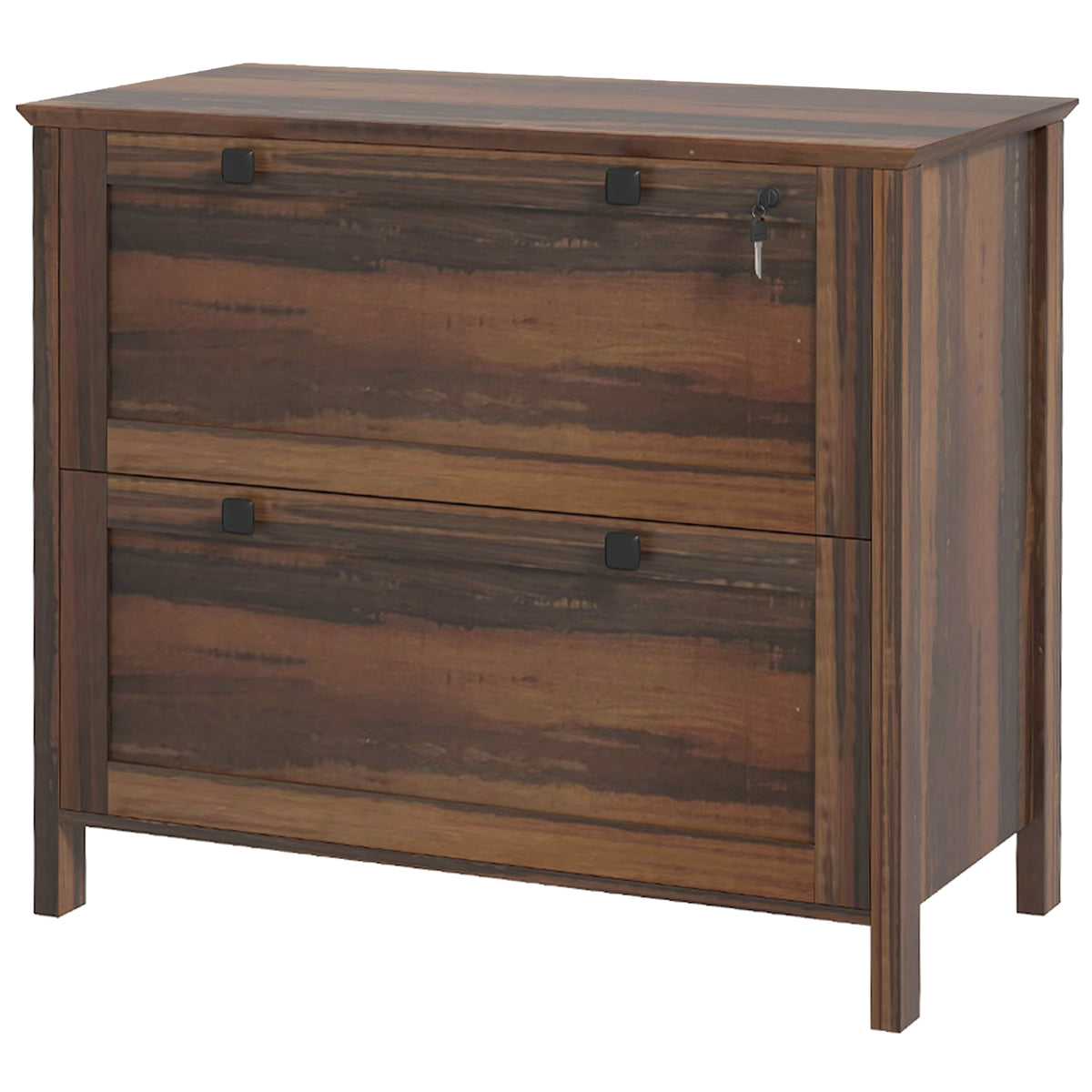 Classeur 2 tiroirs verrouillable avec barre ajustable