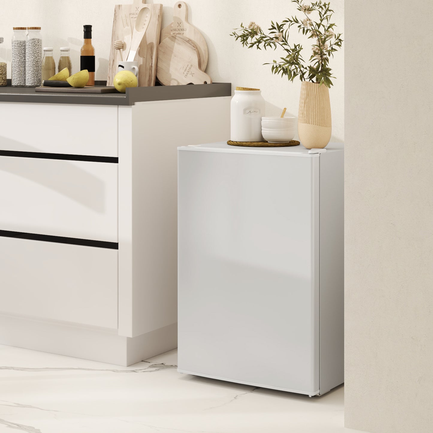 Mini réfrigérateur compact 69 L avec congélateur