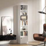 Bibliothèque à 7 niveaux avec armoire