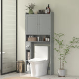 Meuble de rangement au-dessus des toilettes moderne