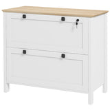 Classeur 2 tiroirs verrouillable avec barre ajustable