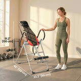 Table d'inversion pliable robuste avec verrou de cheville
