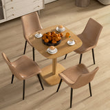 Table à manger moderne en bois
