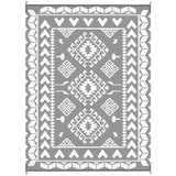 Tapis extérieur réversible 9' x 12' — gris