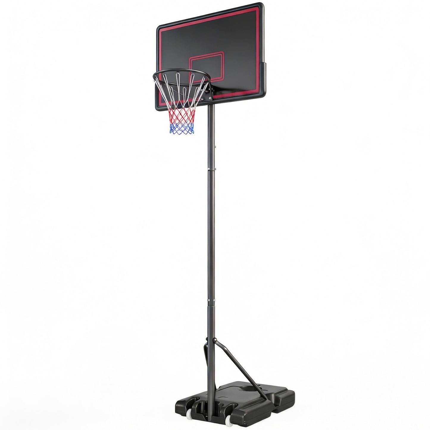 Panier de basketball réglable extérieur avec roues