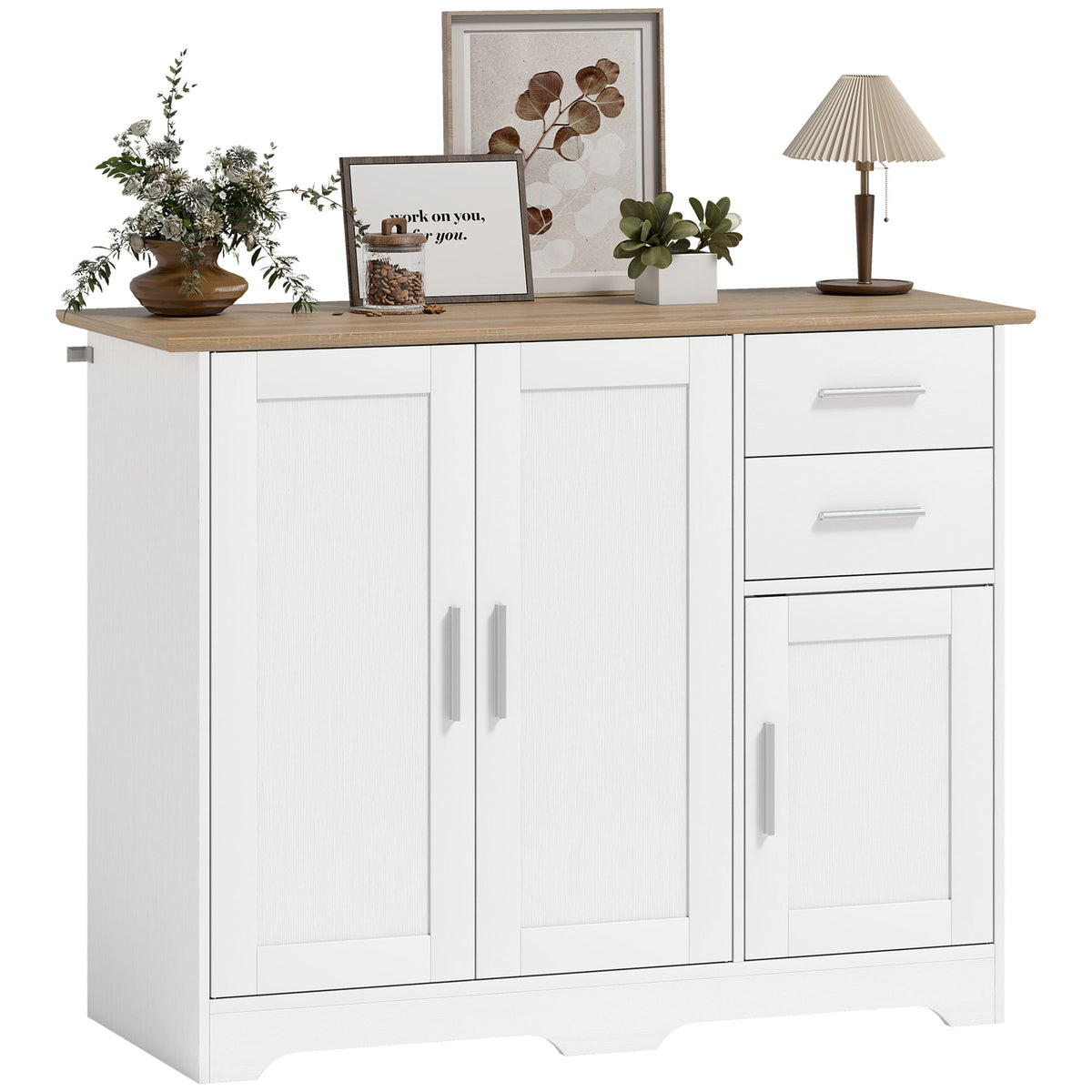 Buffet de cuisine moderne avec tiroirs
