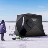 Tente de pêche sur glace isolée pour 4 personnes